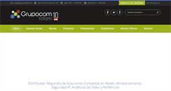 Desktop Screenshot of grupocom.com.ec